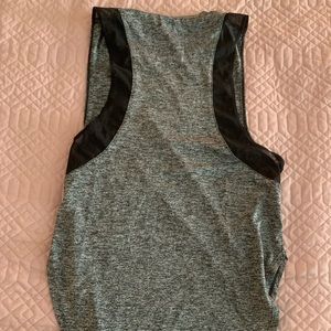 Grey active top